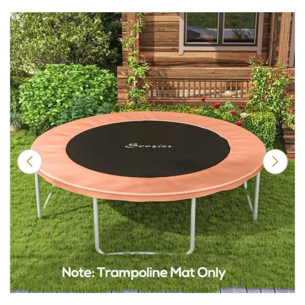Soozier Trampoline Replacement Mat, Fits 14' Tramp w/‎ 80 V-Hooks & 5.5